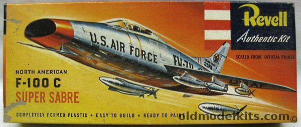 Revell 1/70 F-100 Super Sabre - 'S' Issue, H236-89 plastic model kit